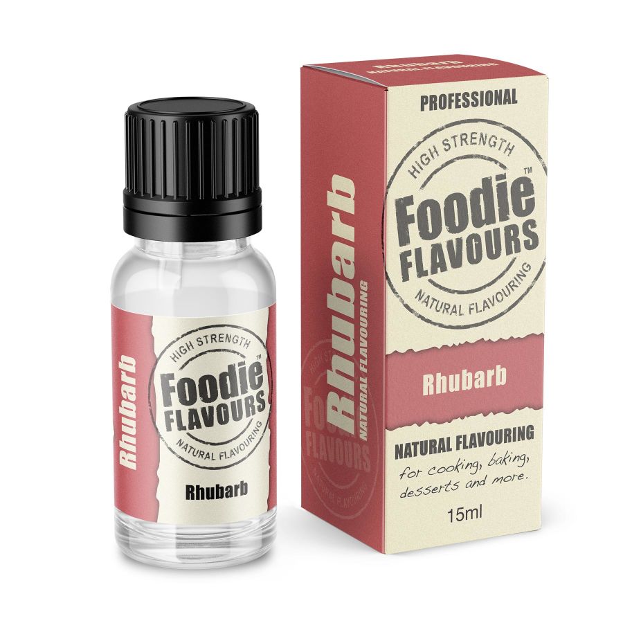 Rhubarb High Strength Natural Flavouring - 15ml