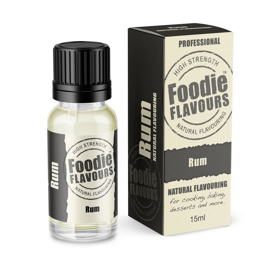 Rum High Strength Natural Flavouring - 15ml