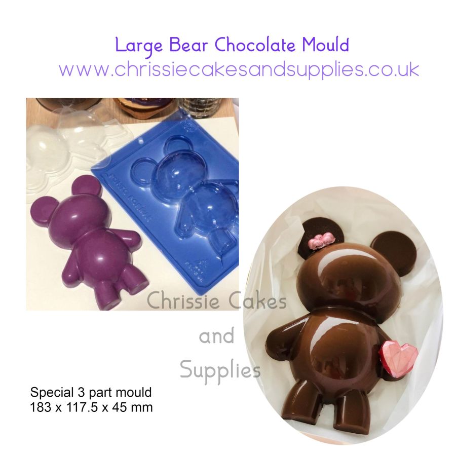 Large Bear Chocolate mould