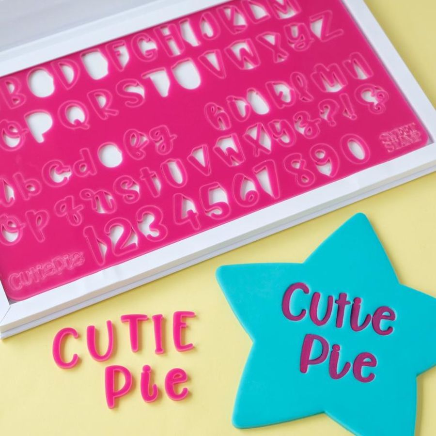 CUTIE PIE LETTER SET