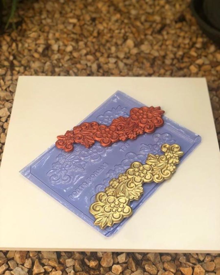 Floral Lace Chocolate Mould