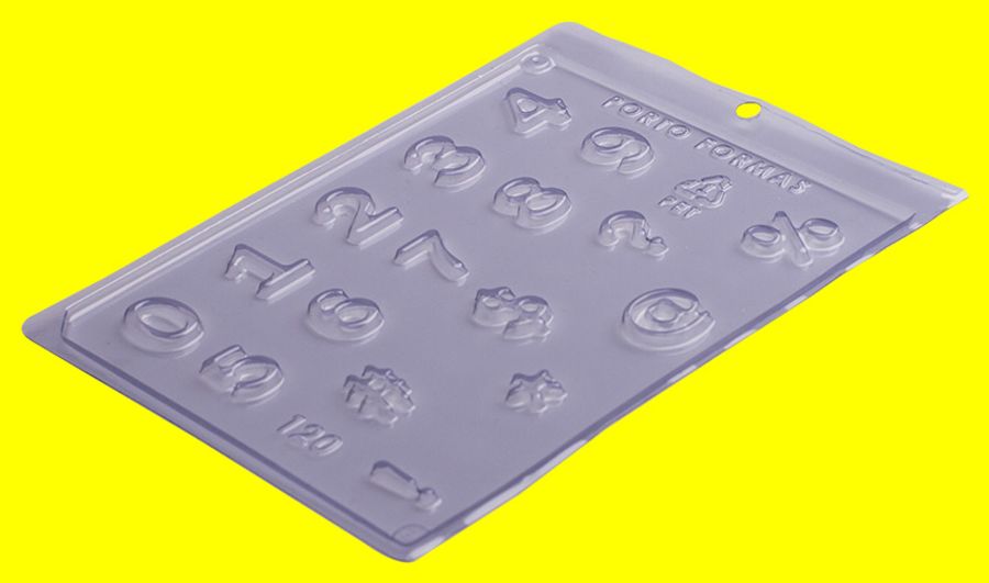 Mini Numbers Chocolate Mould
