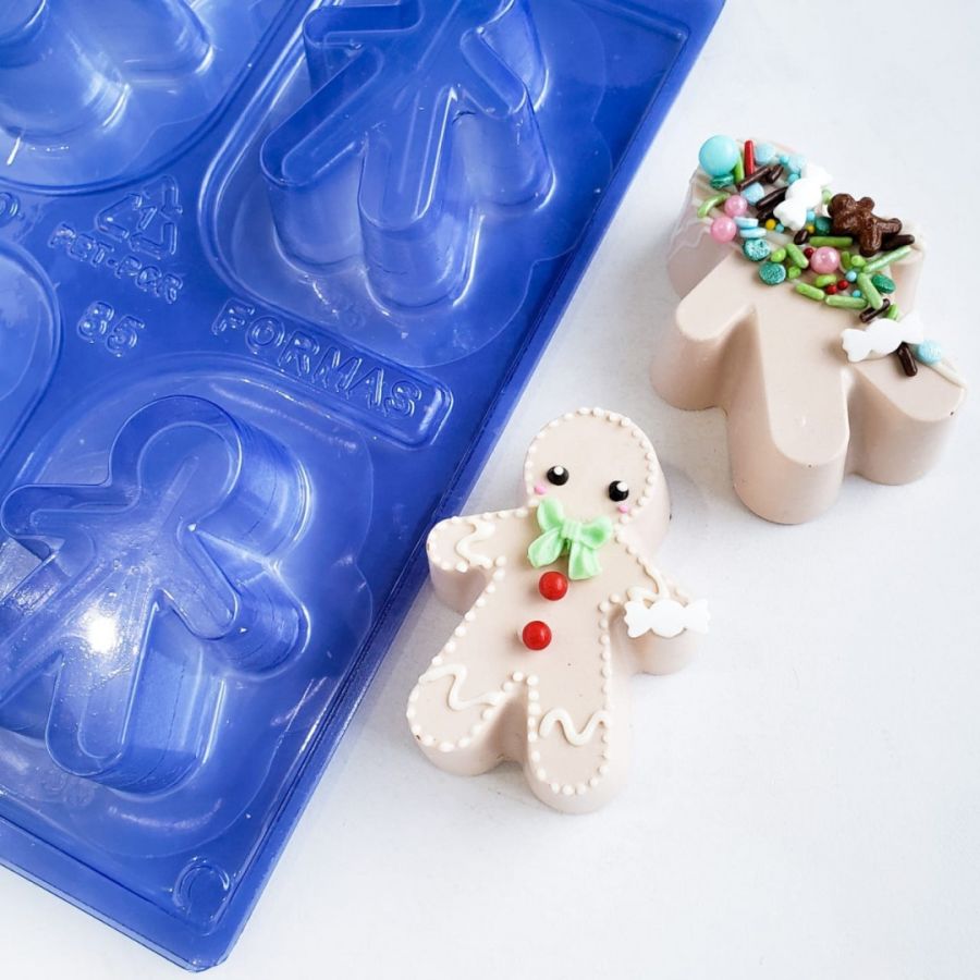 Gingerbread Man Chocolate Mould