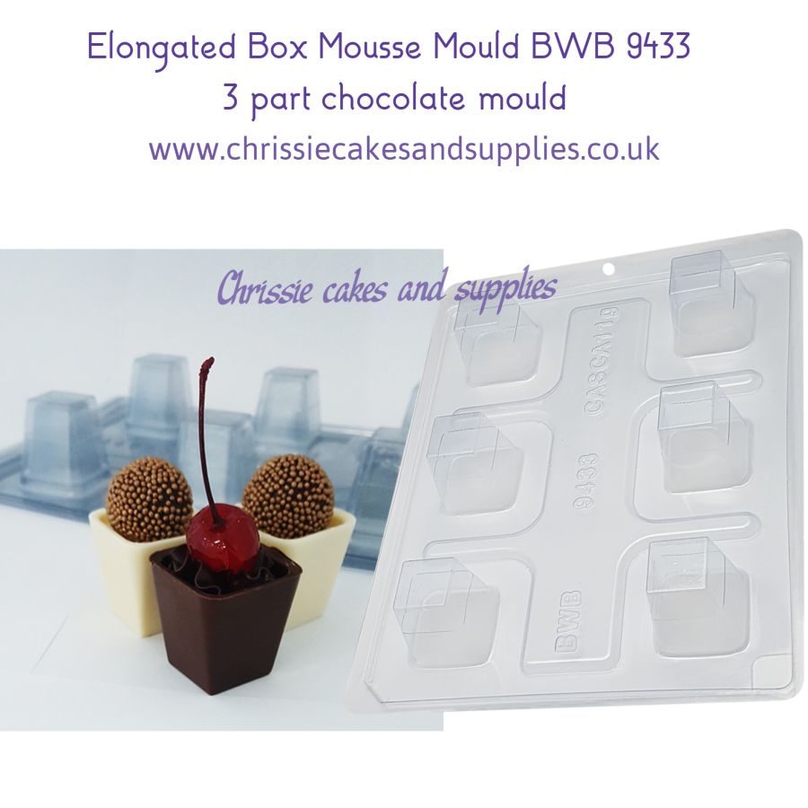 Elongated Mousse Chocolate Mould
