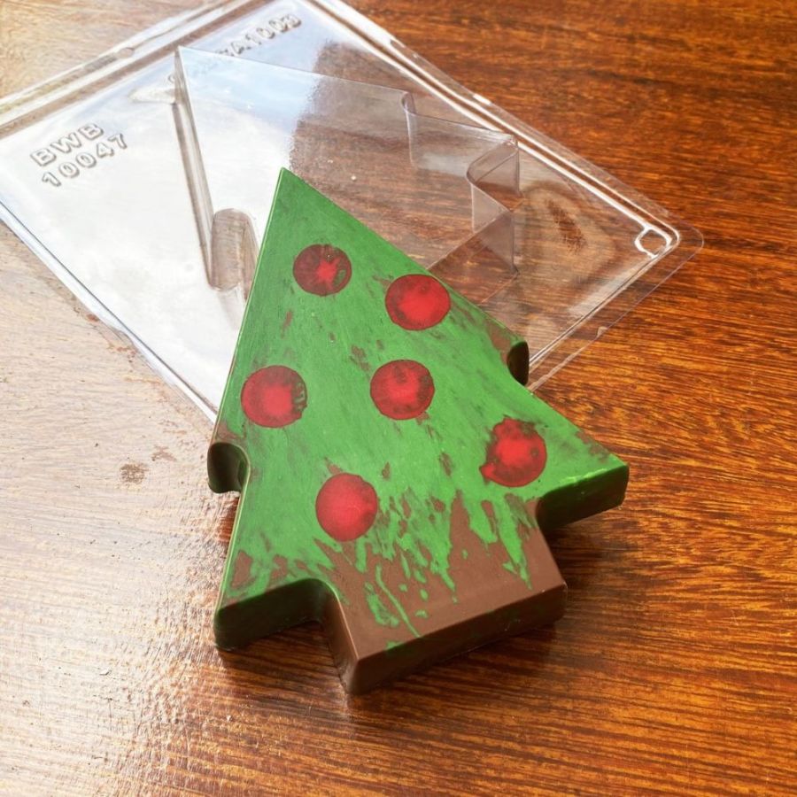 Pinata Stuffing Christmas Tree - BWB10047 - 3 part mould chocolate