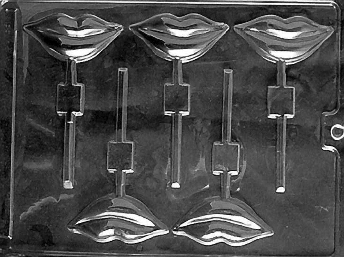 LIPS LOLLY Chocolate Mould