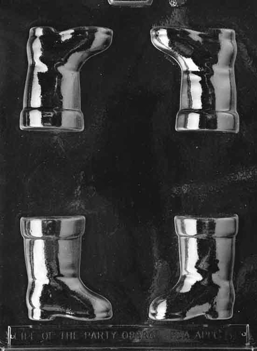 HOLLOW BOOT CHOCOLATE MOULD