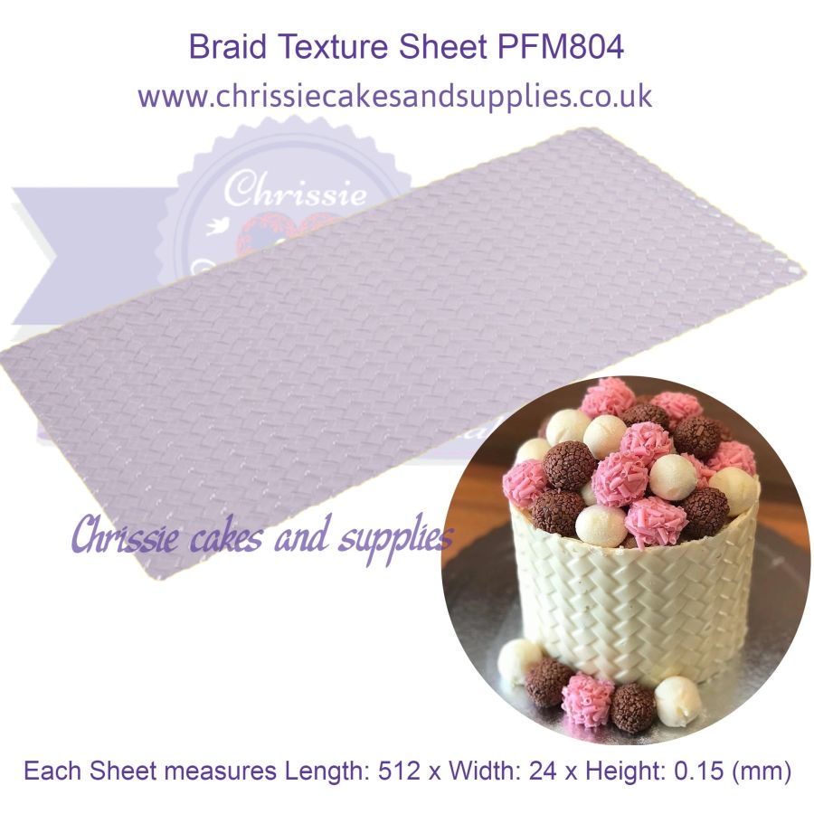braid effect impression mat