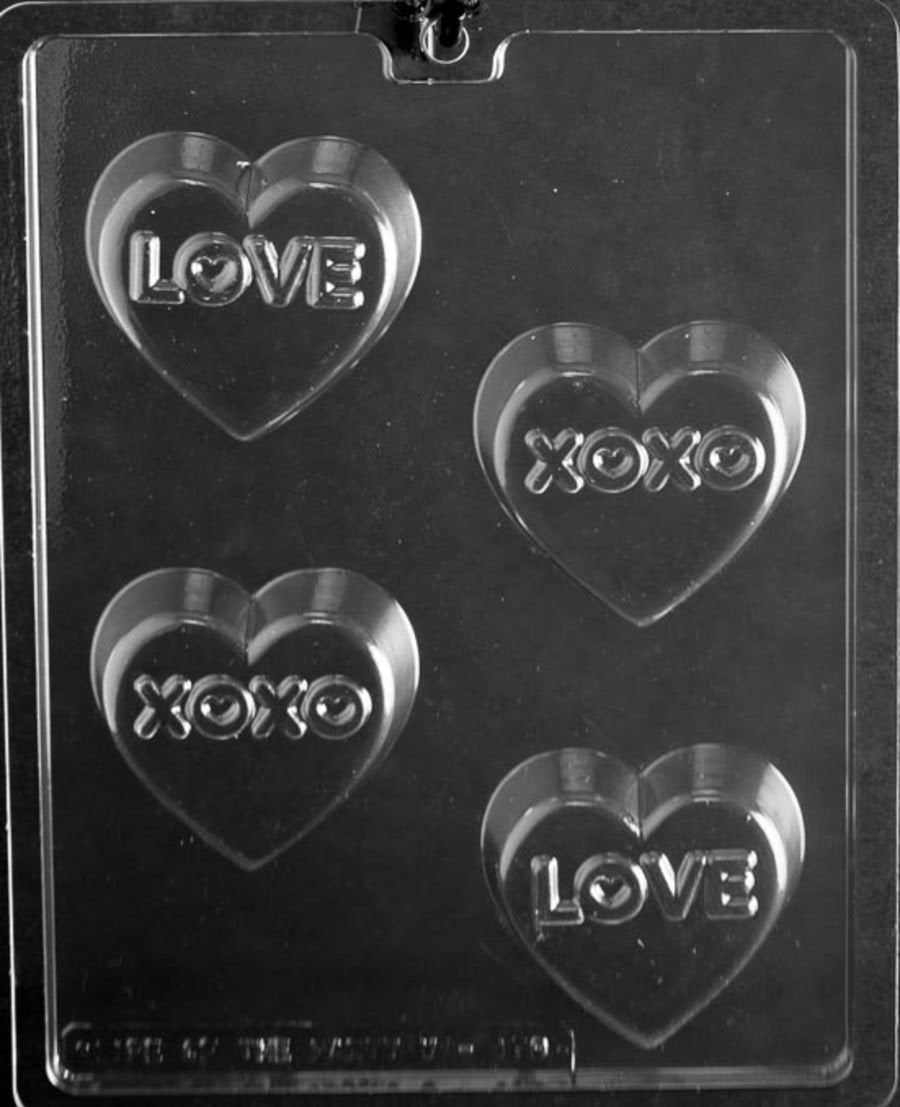 Love, XO, Sandwich Cookie Mould
