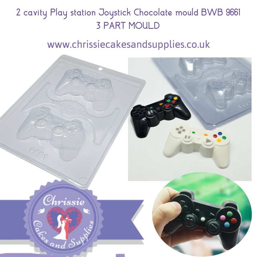 Game controller 3 part chocolate mould