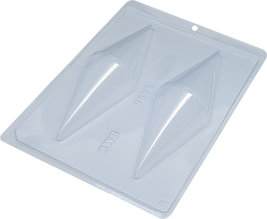 Giant Cone 3 part Chocolate Mould with silicone inserts BWB 9828