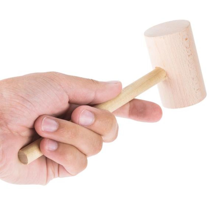 Large Wooden Mallet Set of 2