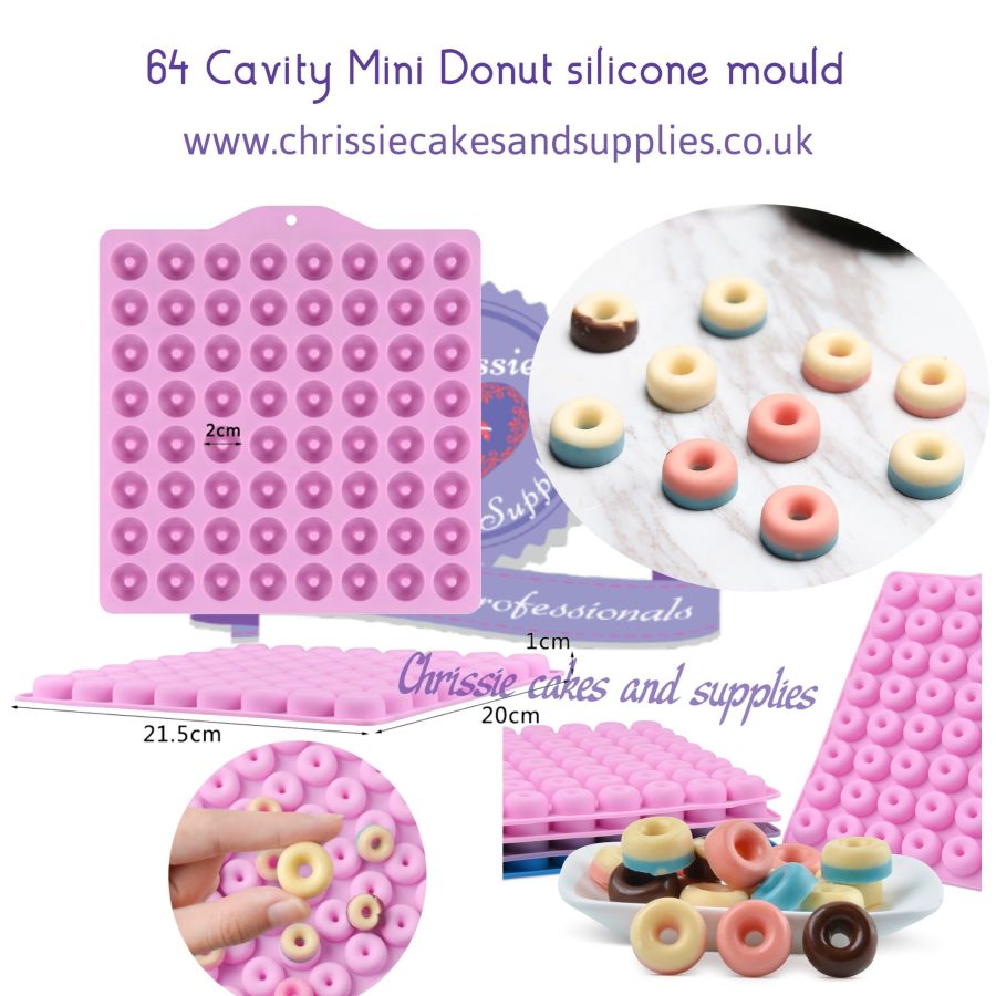 Mini Donut Chocolate Mould