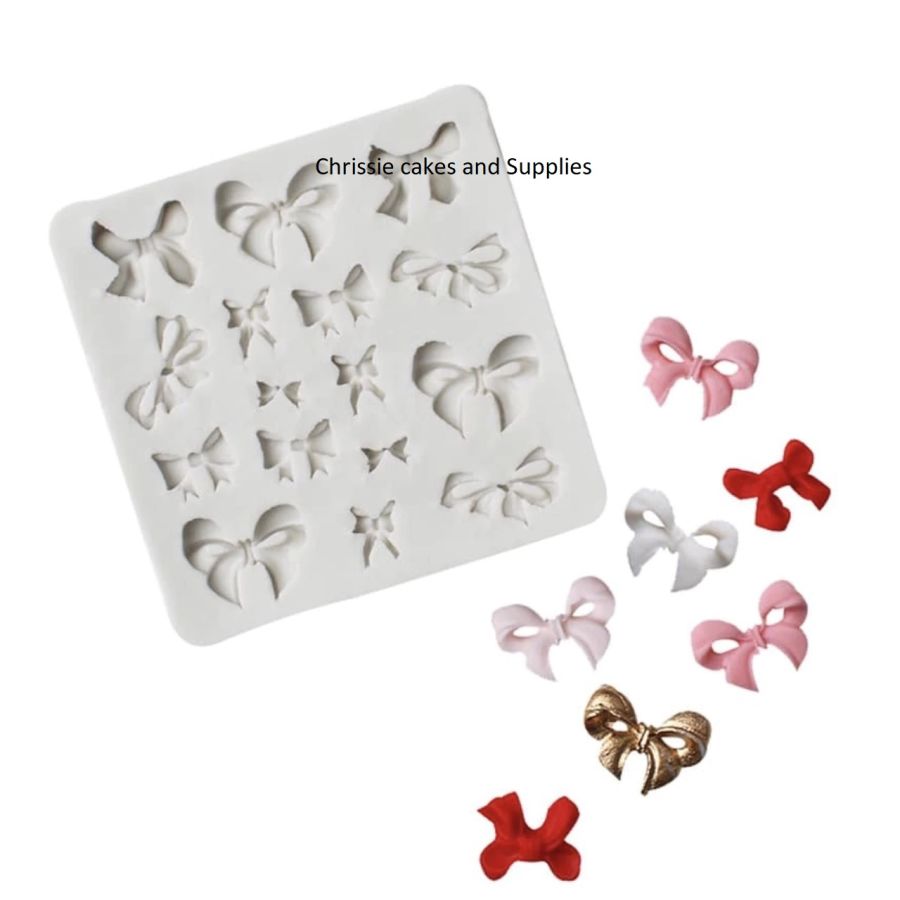 Mini Bow set silicone mould