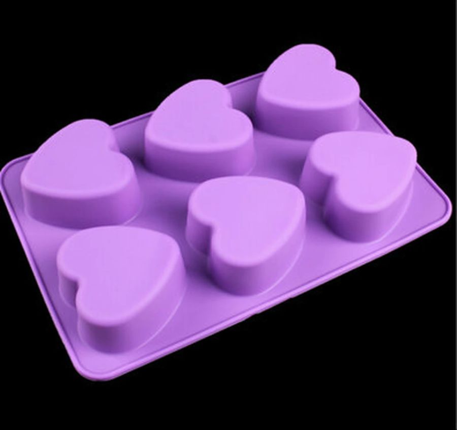 Heart Shape Baking Silicone Mould