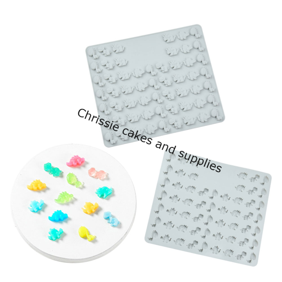 Mini Dinosaurs SIlicone Mould