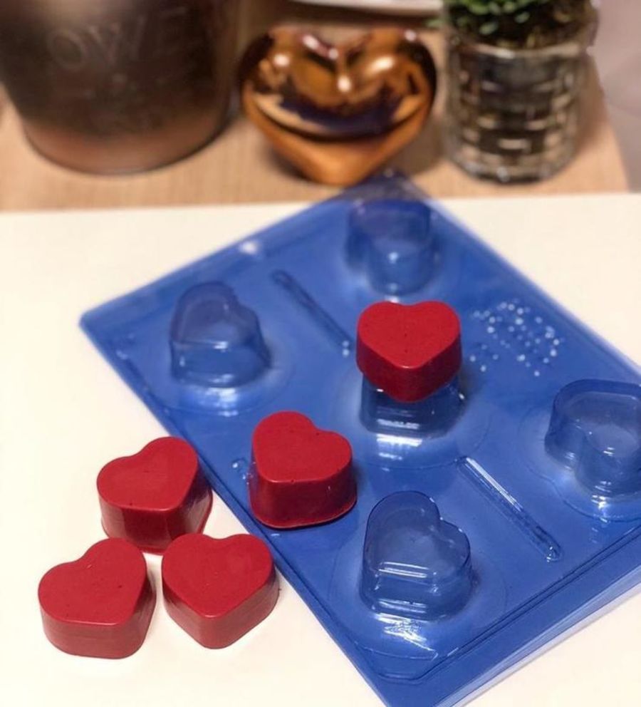 Small Heart Truffle 3 part chocolate mould