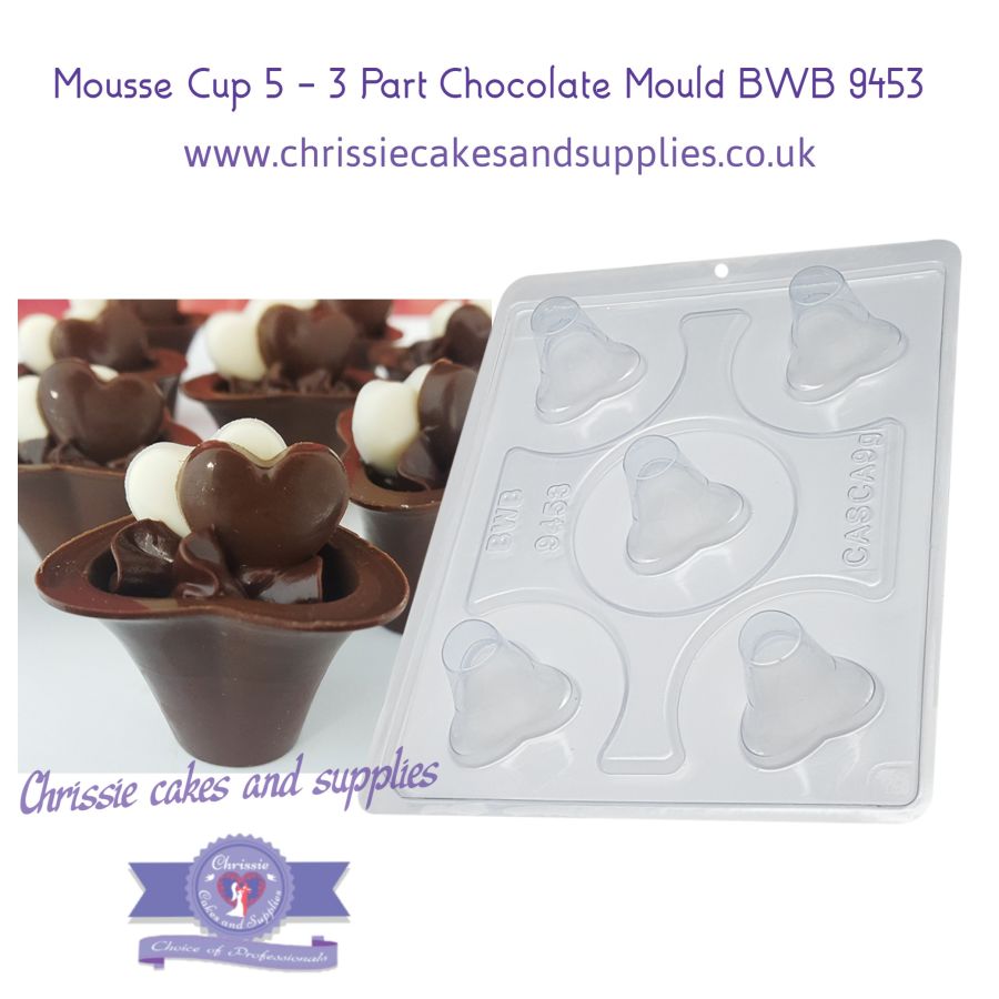 Mousse Cup 5 Chocolate Mould