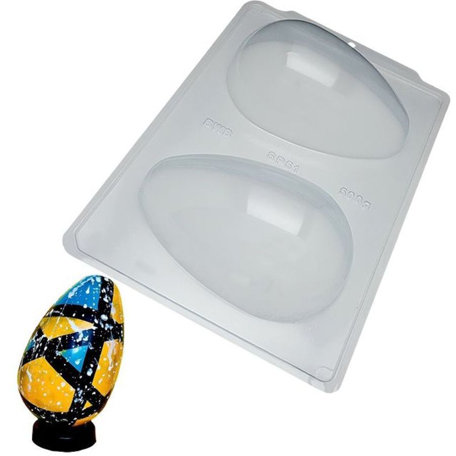 Plain Egg 750g Chocolate Mould