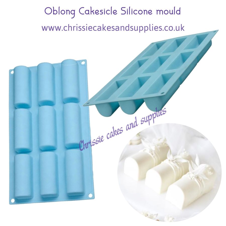 Oblong Cakesicle Silicone mould - 9 Cavity