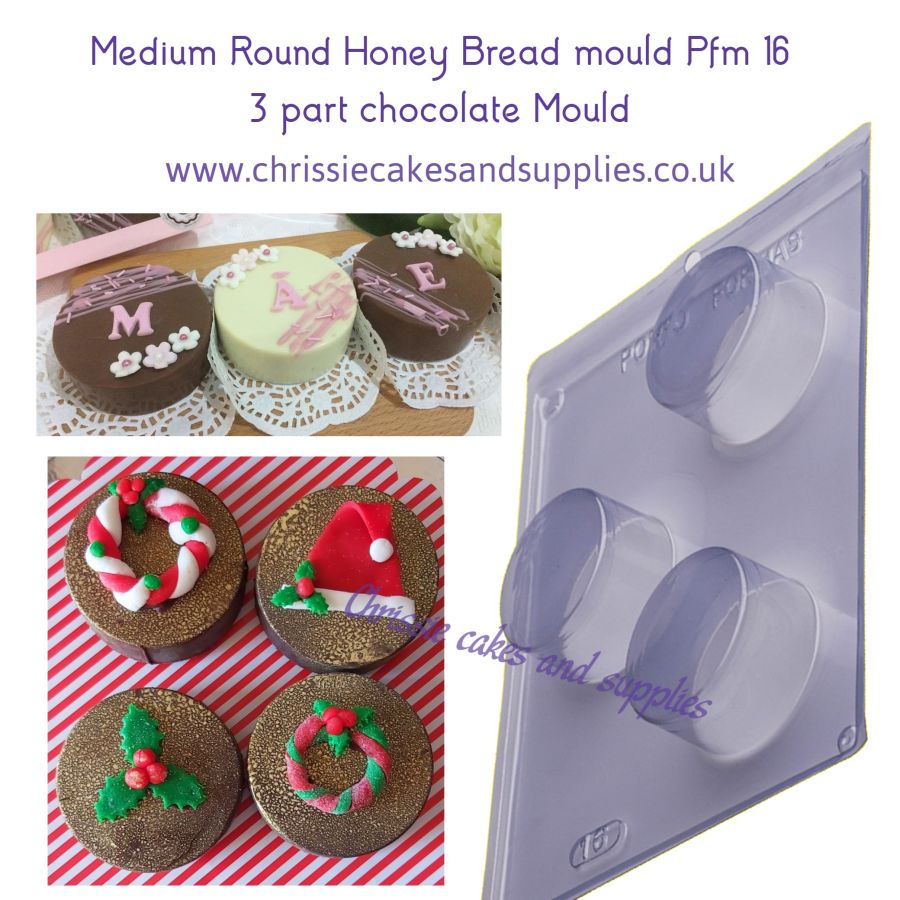 Medium Round Honey Bread Chocolate Mould