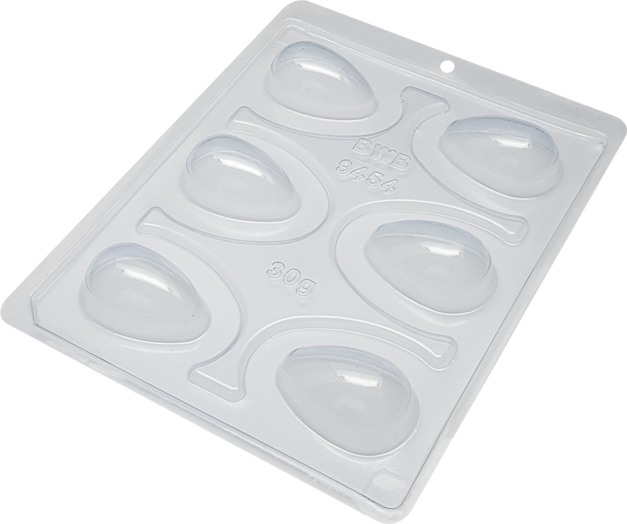 Plain Egg 30g - 3 Part chocolate mould