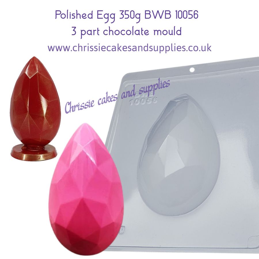 Polished Egg 350g Chocolate Mould