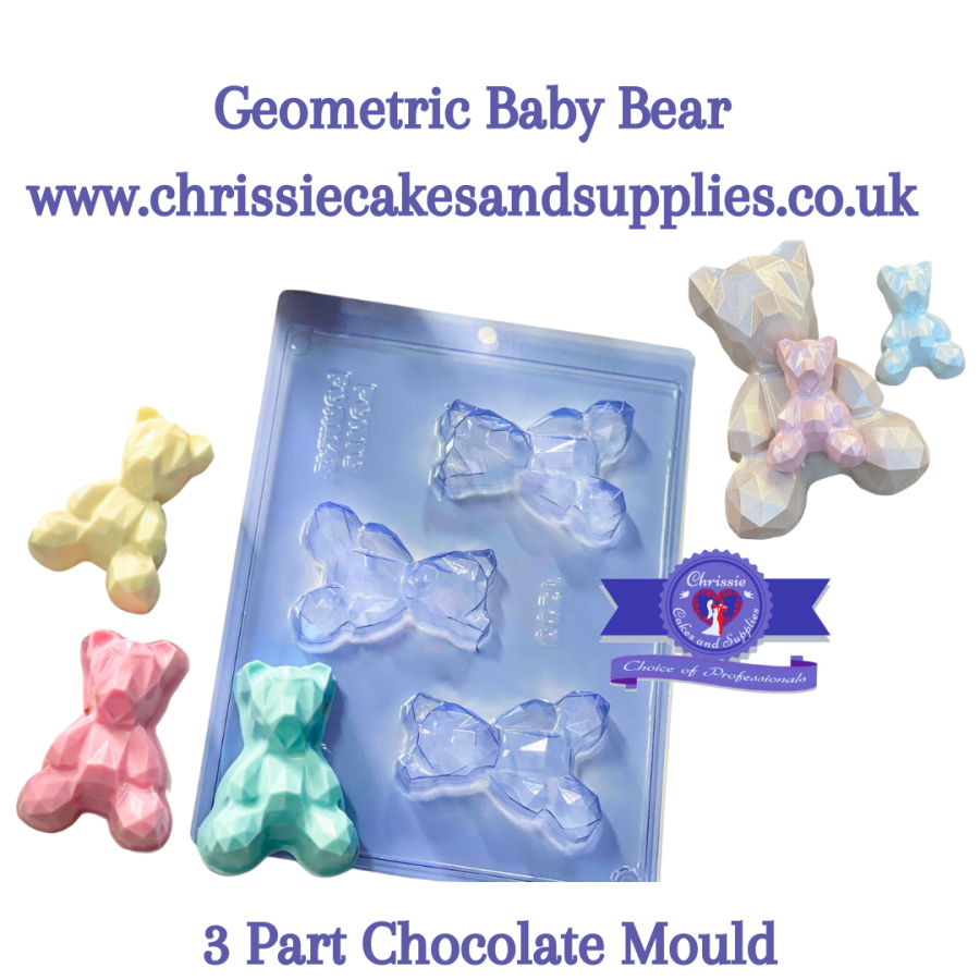 GEOMETRIC Baby Bear Chocolate Mould