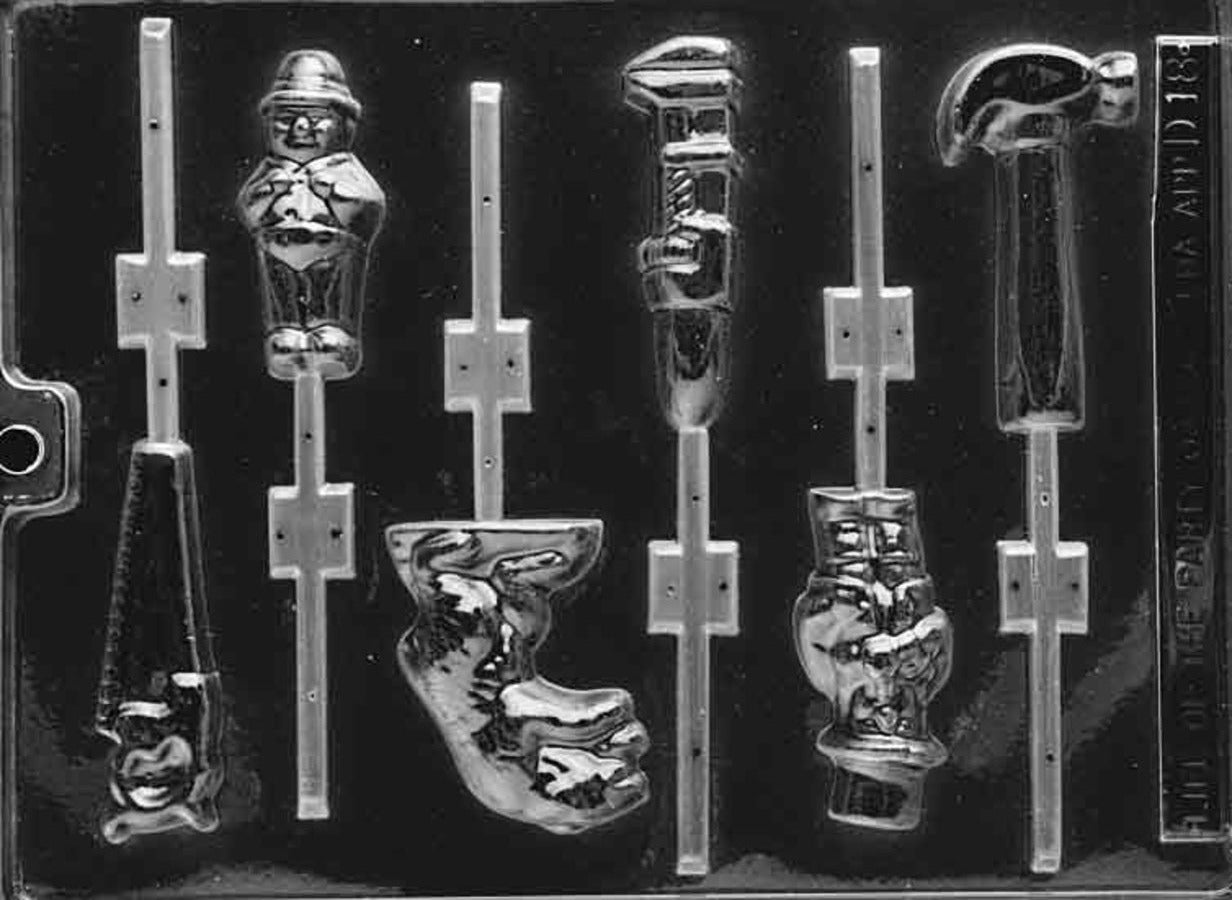 ASSORTED TOOLS LOLLY Mould