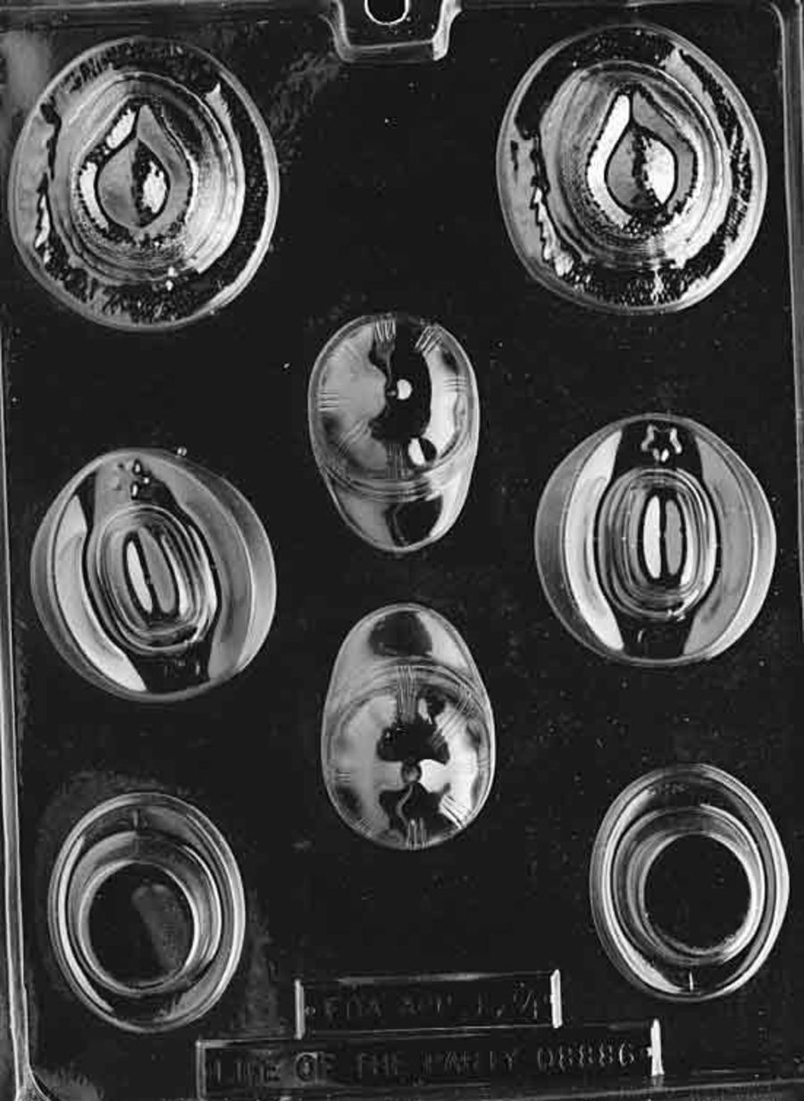 HATS ASSORTMENT Chocolate Mould