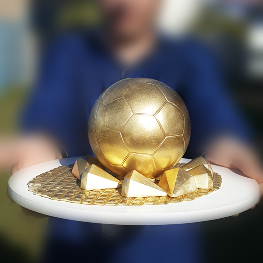 10cm Football Ball 300g Chocolate Mould