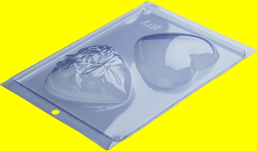 FLOWERY HEART 200G Chocolate Mould