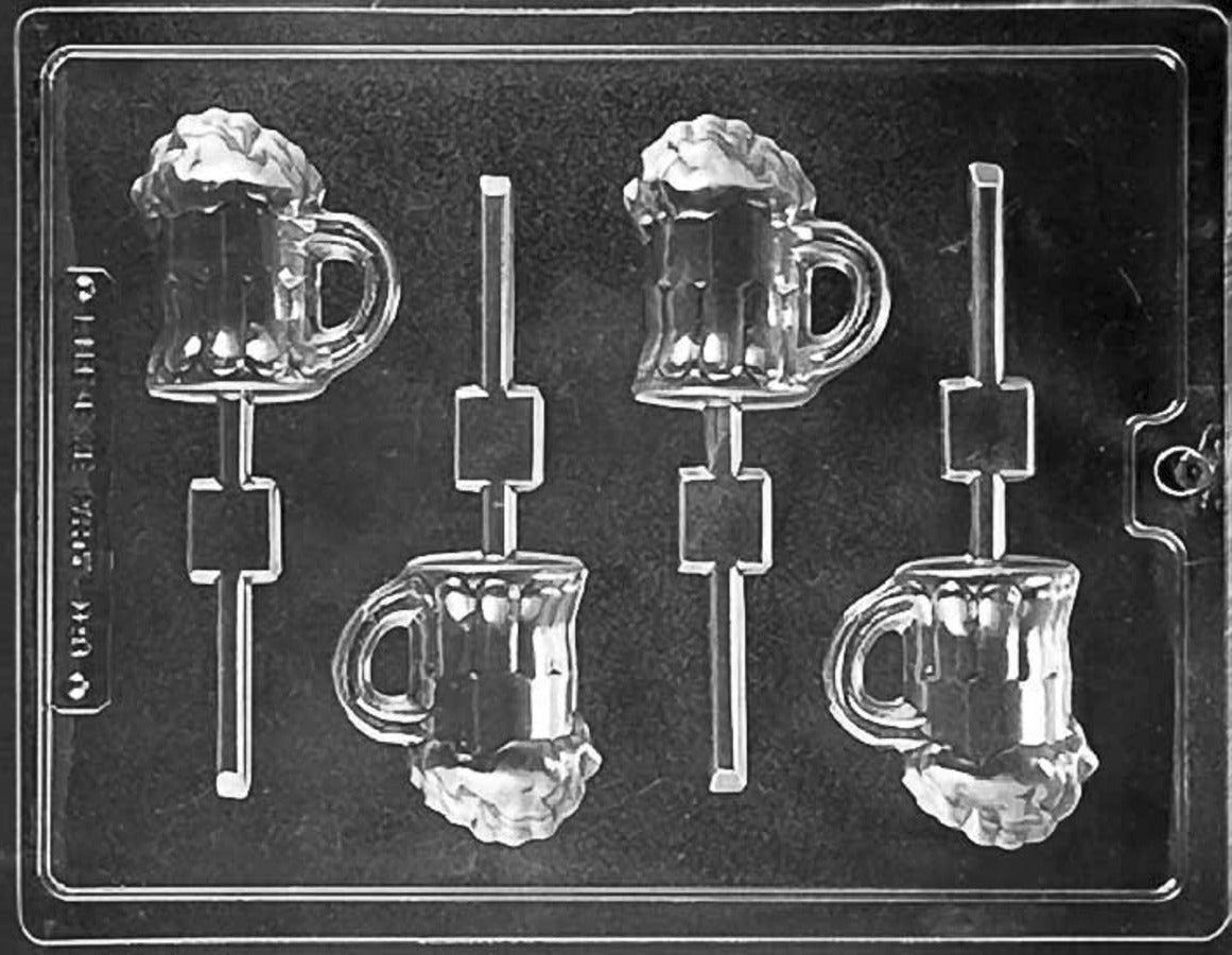 Beer Mug Lolly Chocolate Mould