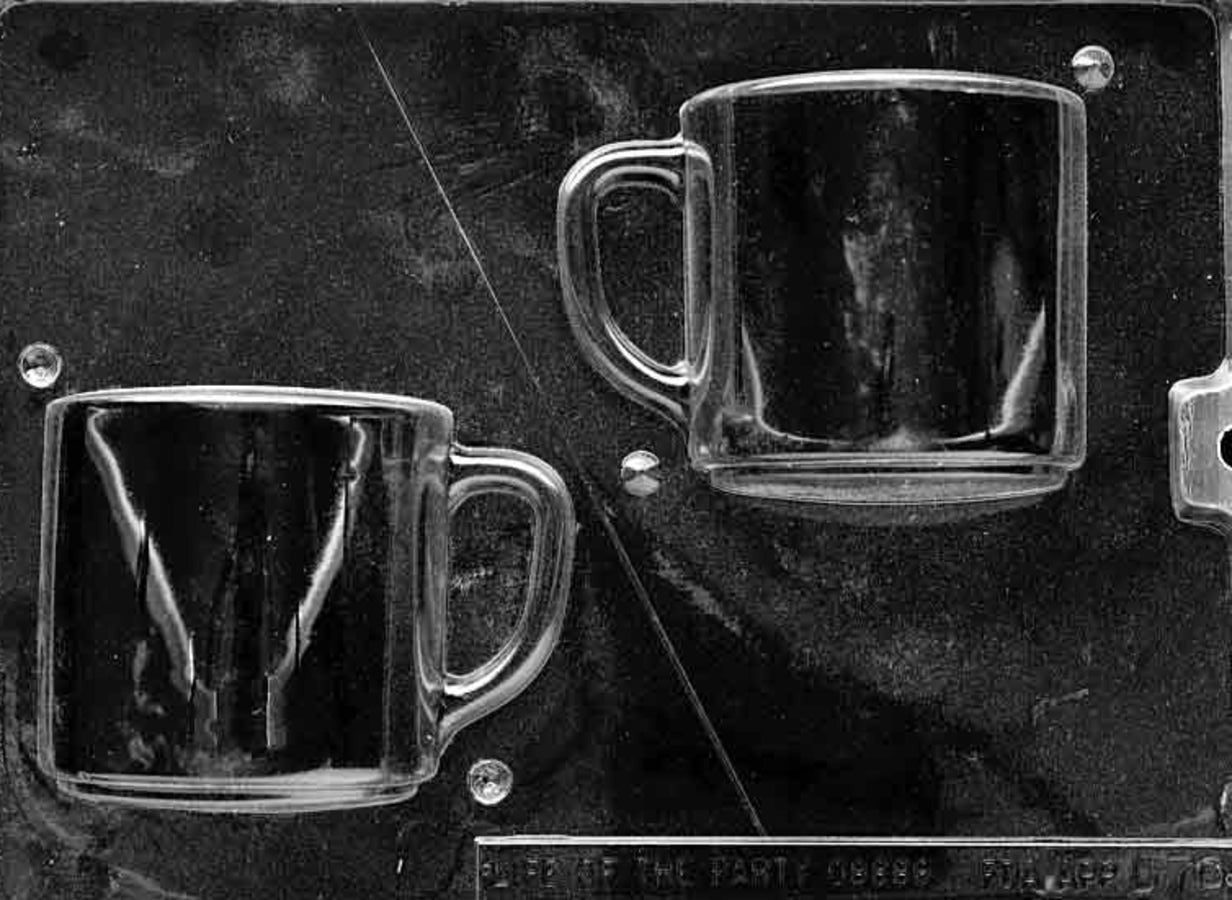 chocolate mug plastic mould