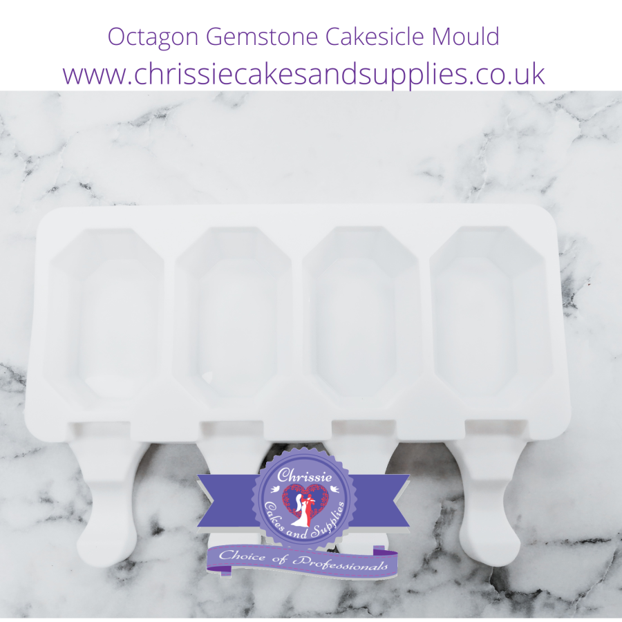 Octagon Gemstone Cakesicle Mould