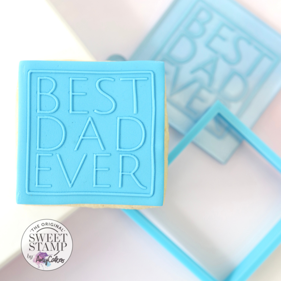 OUTBOSS STAMP N CUT - BEST DAD EVER