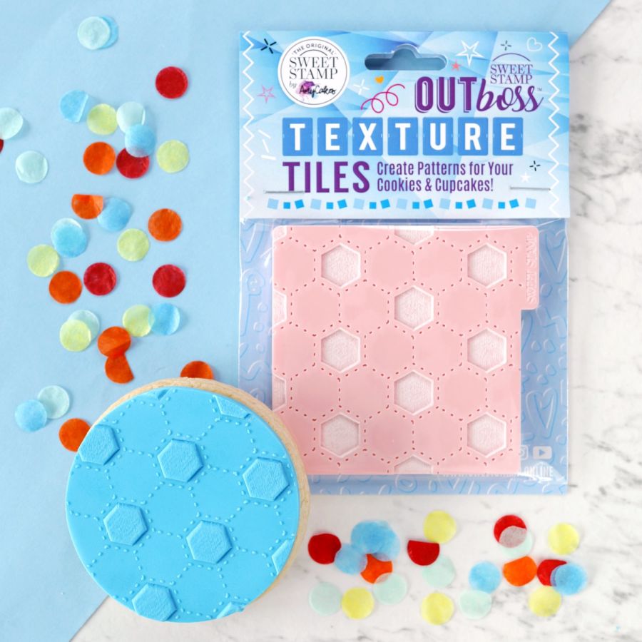 OUTBOSS TEXTURE TILES - SOCCER BALL PATTERN