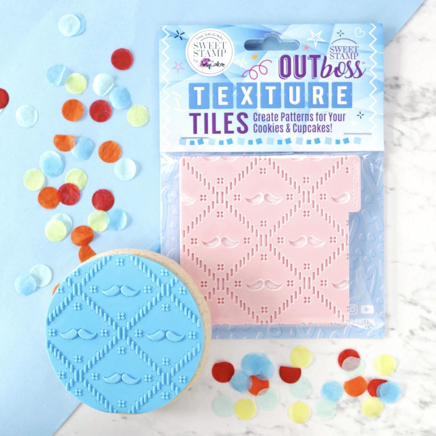 OUTBOSS TEXTURE TILES - MOUSTACHE