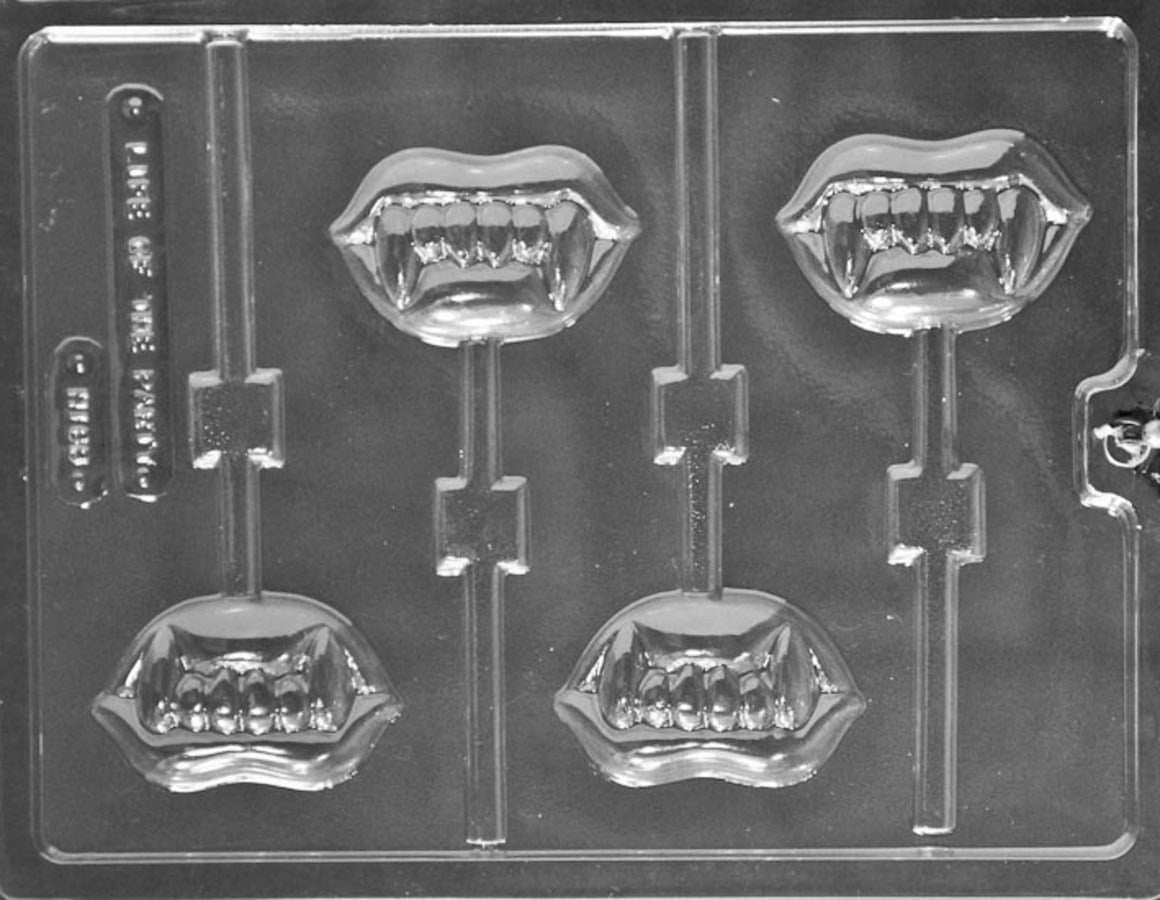 FANGS LOLLIPOP CHOCOLATE MOULD