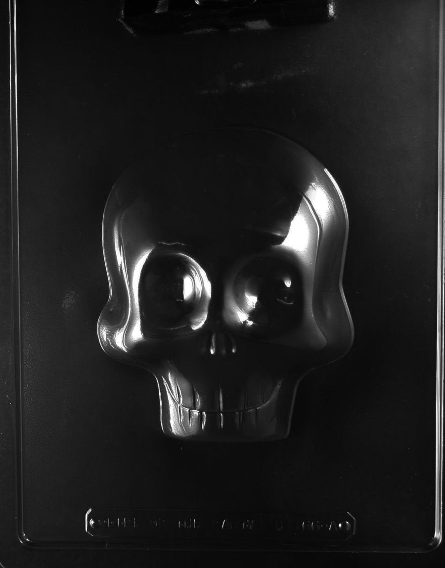 LARGE 3D SKULL FRONT AND BACK
