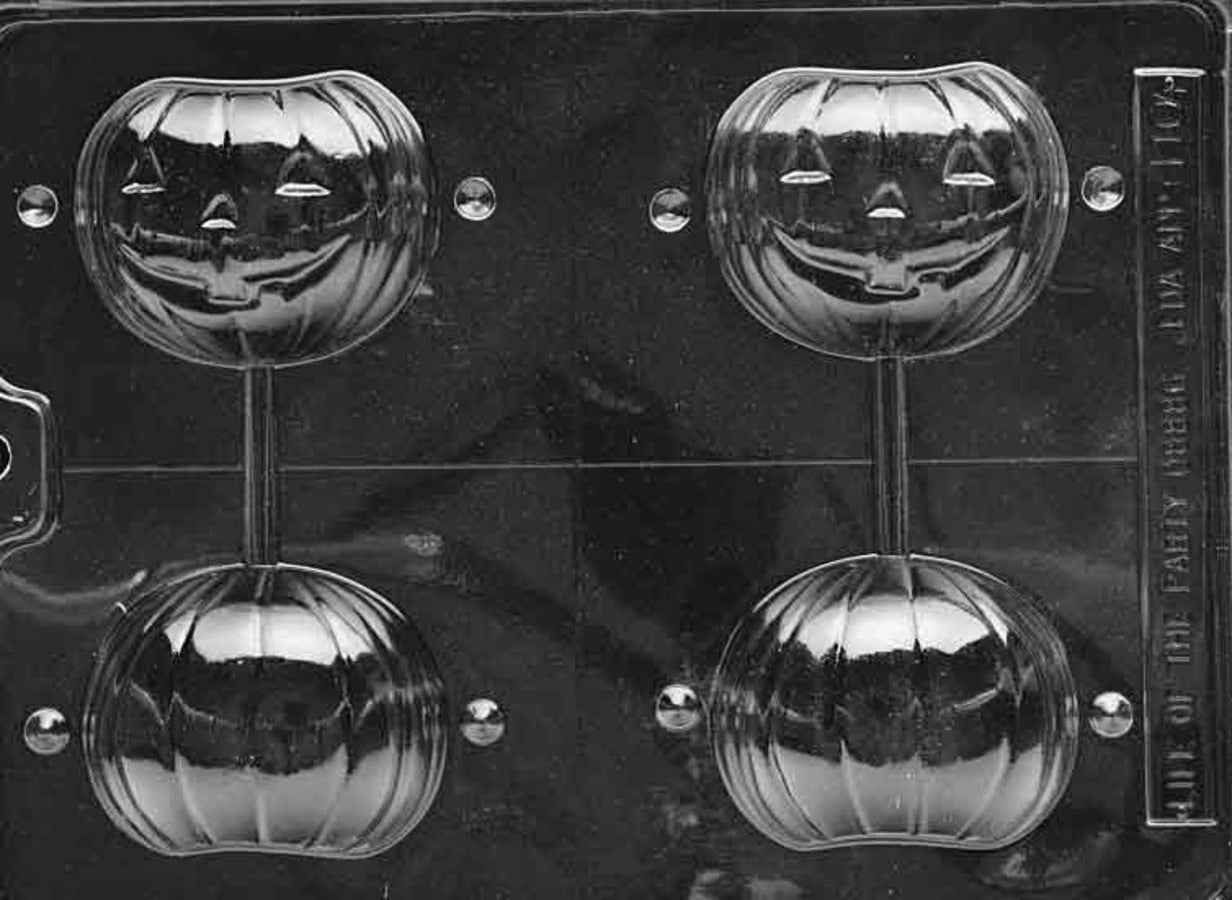 PUMPKIN CUP LOLLY CHOCOLATE MOULD