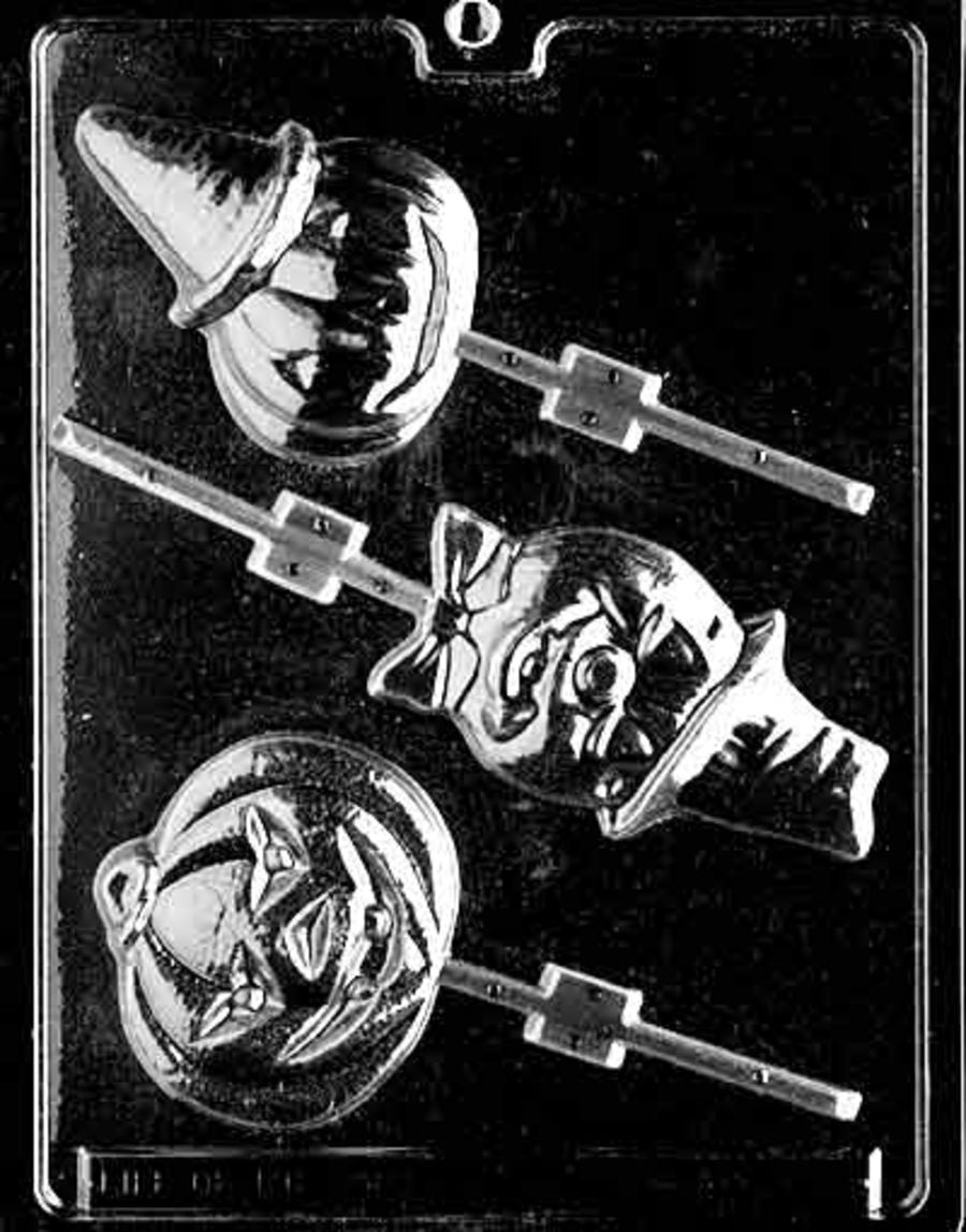 ASSORTED PUMPKIN LOLLY CHOCOLATE MOULD