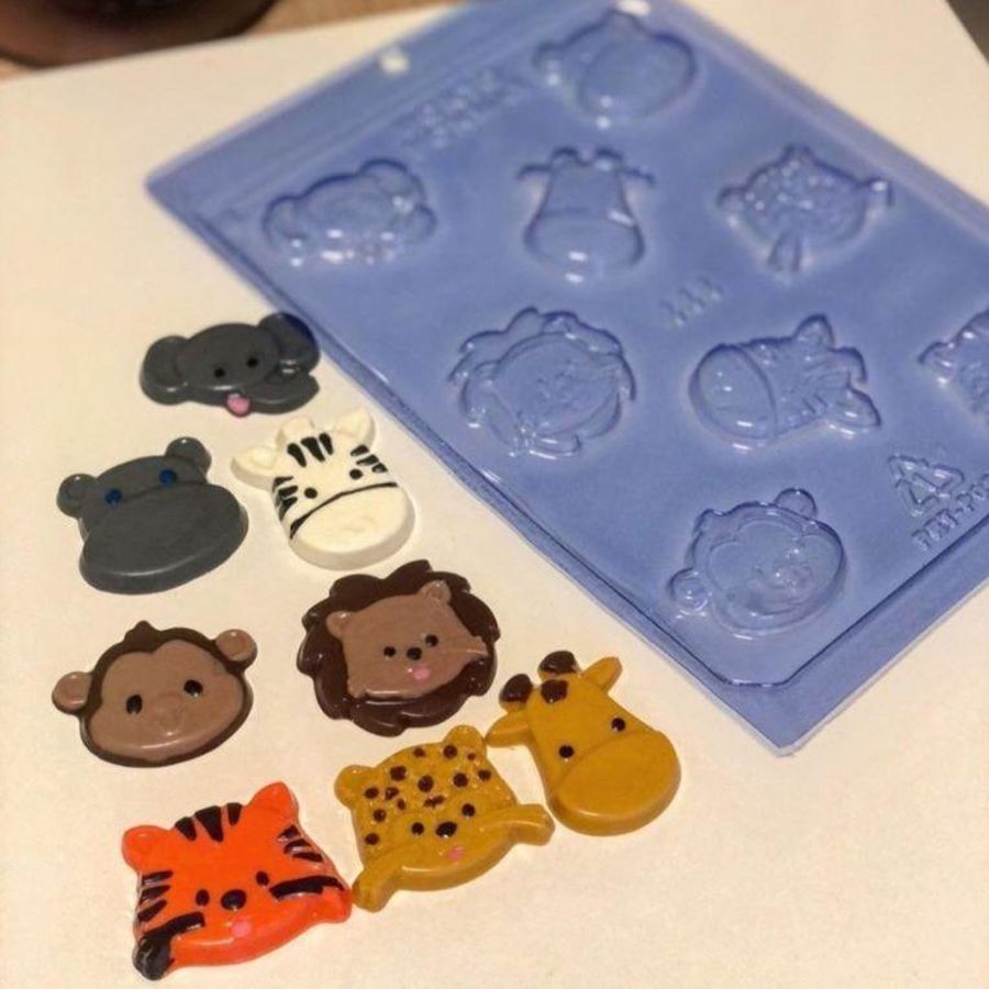 SAFARI ANIMALS Chocolate Mould