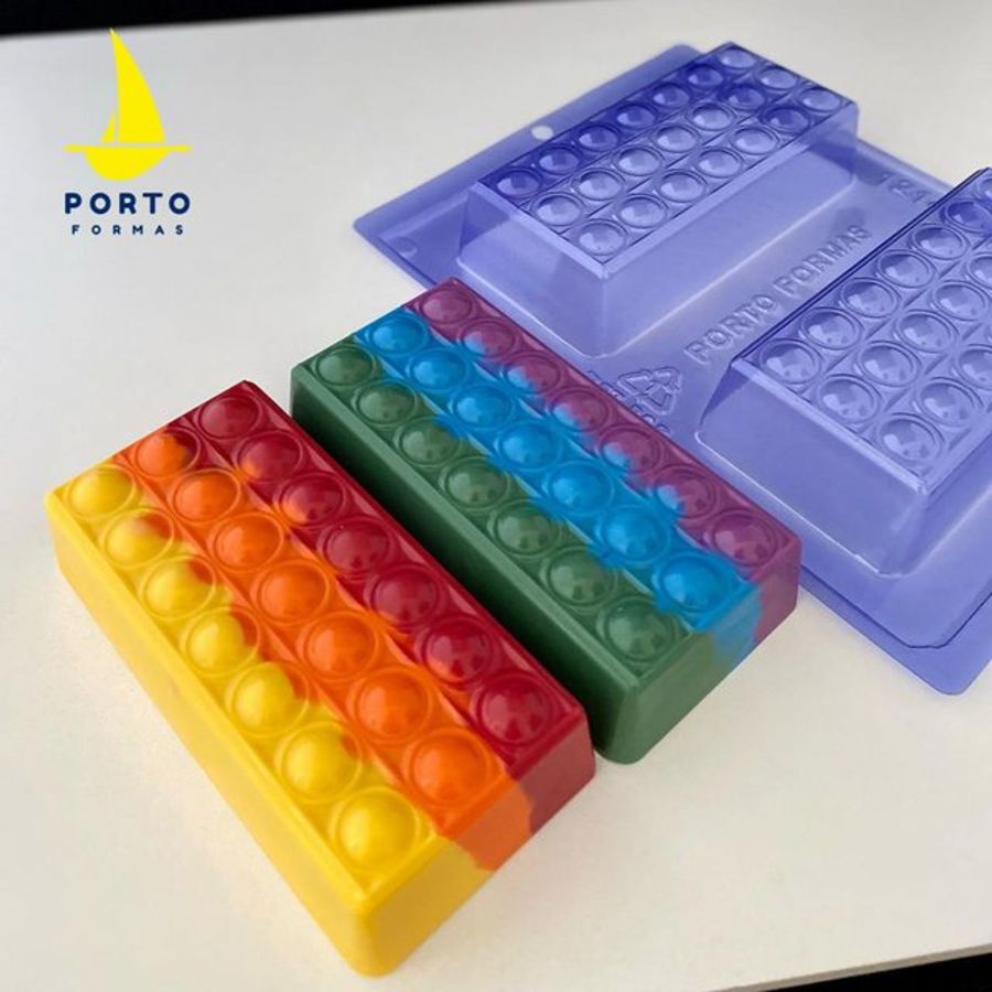 POP IT FIDGET BAR Chocolate Mould