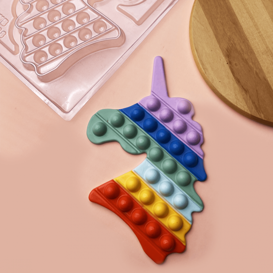 Pop It Unicorn Chocolate mould