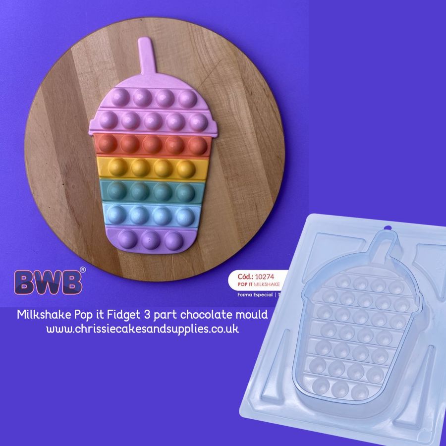 Pop It Milk Shake Chocolate Mould