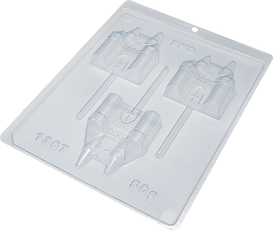 Castle Lollipop Chocolate Mould