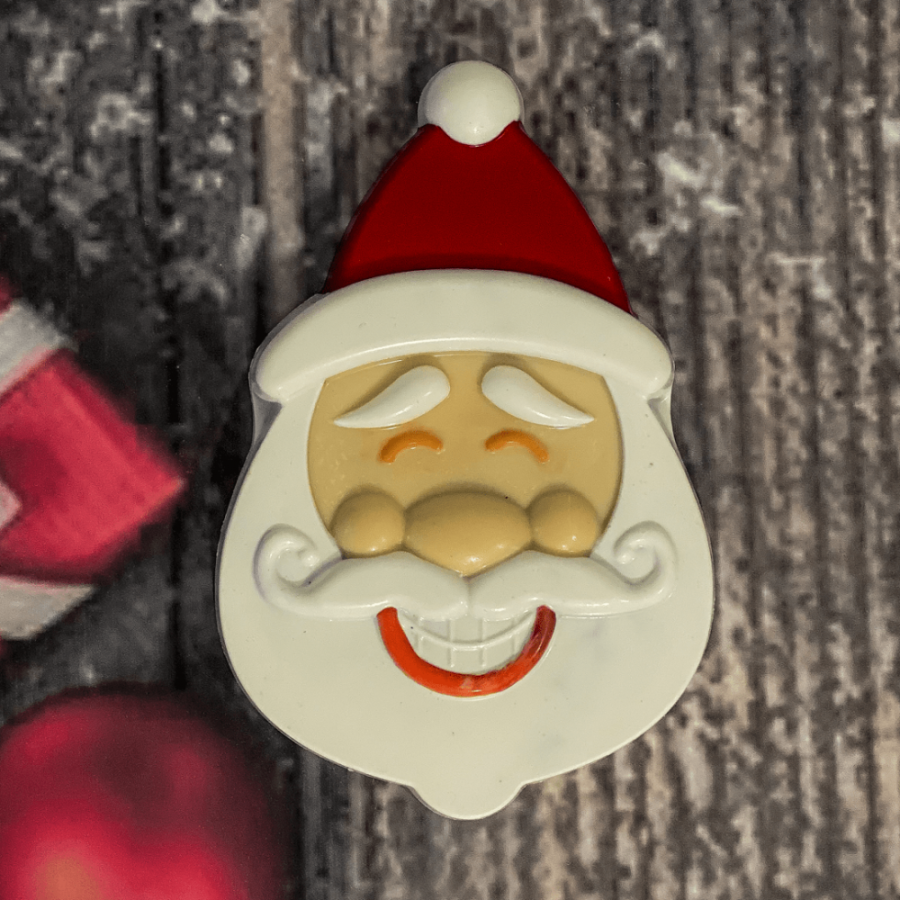 BWB 10256 - Face of Santa Claus 3 - 3 Part Chocolate Mould