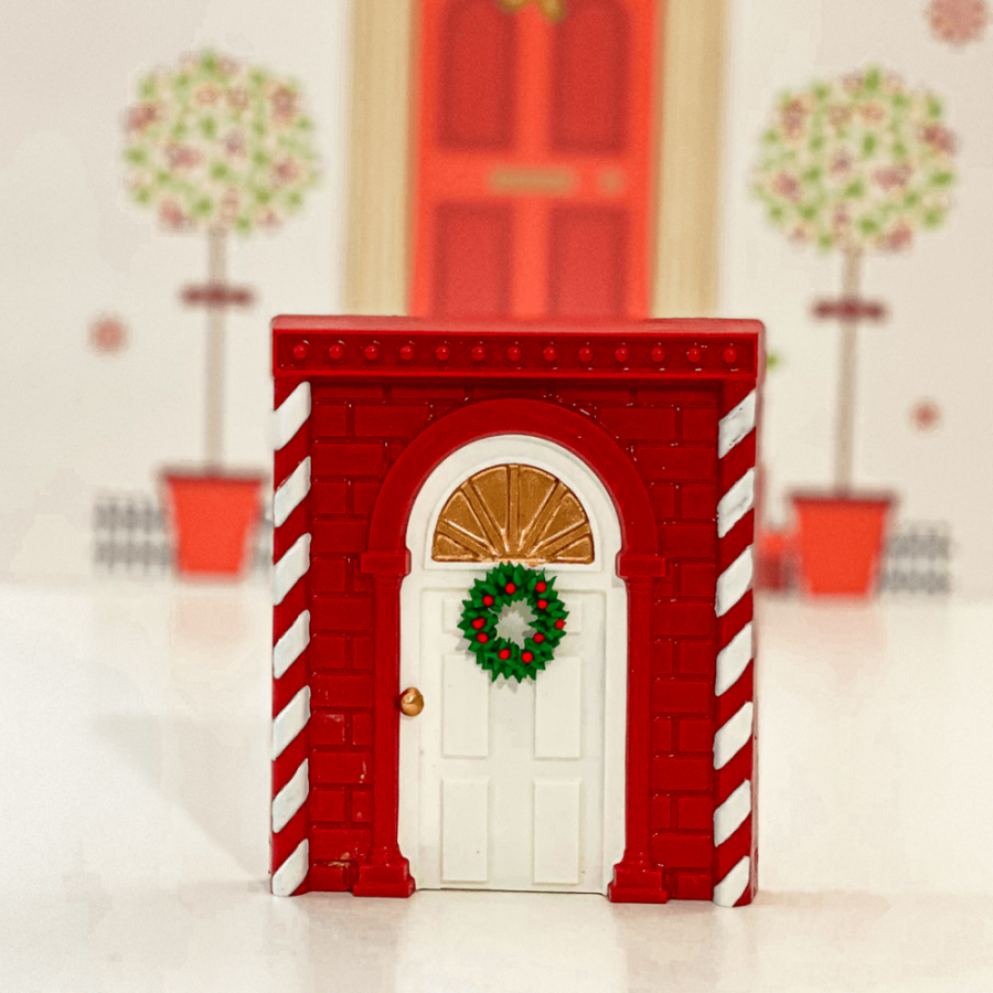 Christmas Door Tablet Chocolate Mould