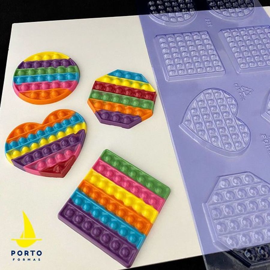 POP IT FIDGET Chocolate Mould